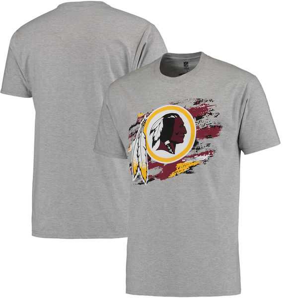 Men's Washington Redskins NFL Pro Line True Color T-Shirt Heathered Gray,We sell and wholesale Men's Washington Redskins NFL Pro Line True Color T-Shirt Heathered Gray on line form chian!